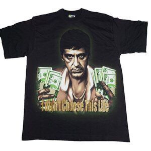 Scarface I Didn't Choose This Life Phat Dog T Shirt Size Large NWOT